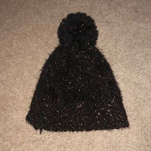 Anthropologie knitted hat with Pom Pom